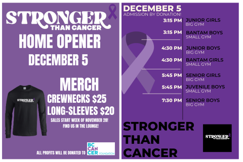 STRONGER THAN CANCER December 5th